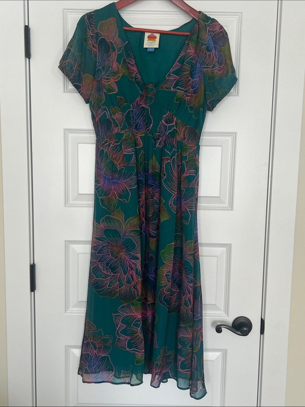 Farm Rio X Anthropologie Corset Dress